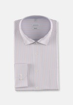 Regular Business Hemd Streifen in Rot |  Seidensticker Onlineshop