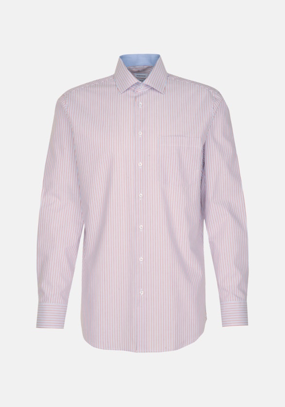 Non-iron Poplin Business Shirt in Regular with Kent-Collar in Red |  Seidensticker Onlineshop