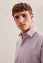 Regular Chemise d'affaires carreaux in Rouge |  Seidensticker Onlineshop