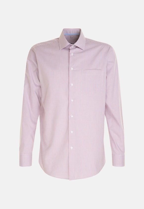 Regular Chemise d'affaires carreaux in Rouge |  Seidensticker Onlineshop