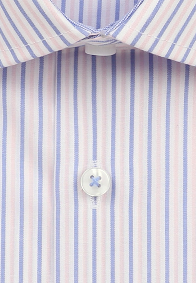 Shaped Business Hemd Streifen in Rosa/Pink |  Seidensticker Onlineshop