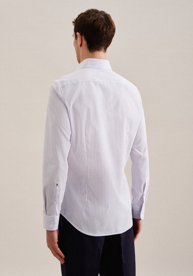 Shaped Business Hemd Streifen in Rosa/Pink | Seidensticker Onlineshop