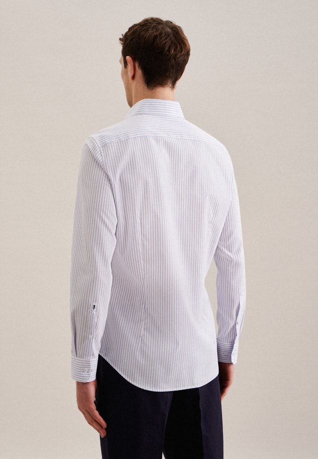 Shaped Business Hemd Streifen in Rosa/Pink |  Seidensticker Onlineshop