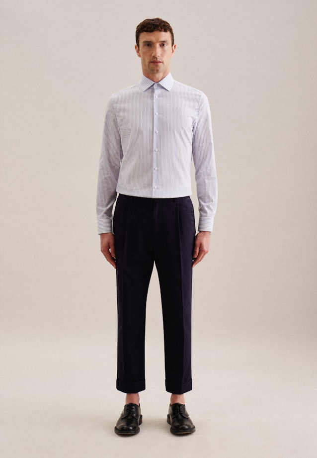 Shaped Business Hemd Streifen in Rosa/Pink |  Seidensticker Onlineshop