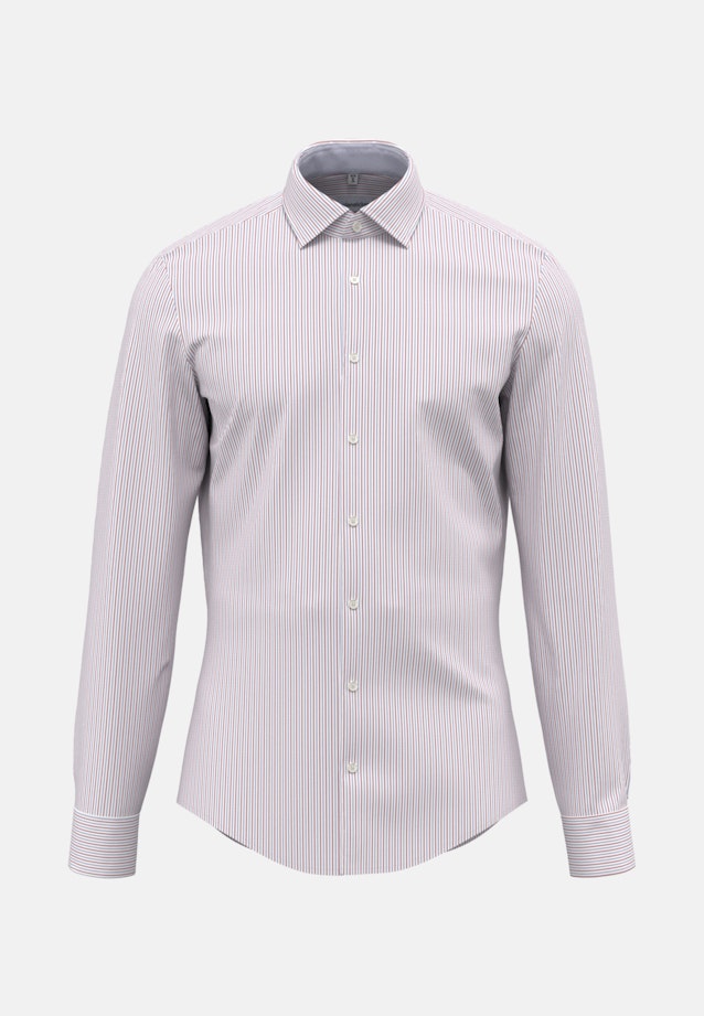 Chemise Business Shaped Popeline Col Kent in Rouge |  Seidensticker Onlineshop