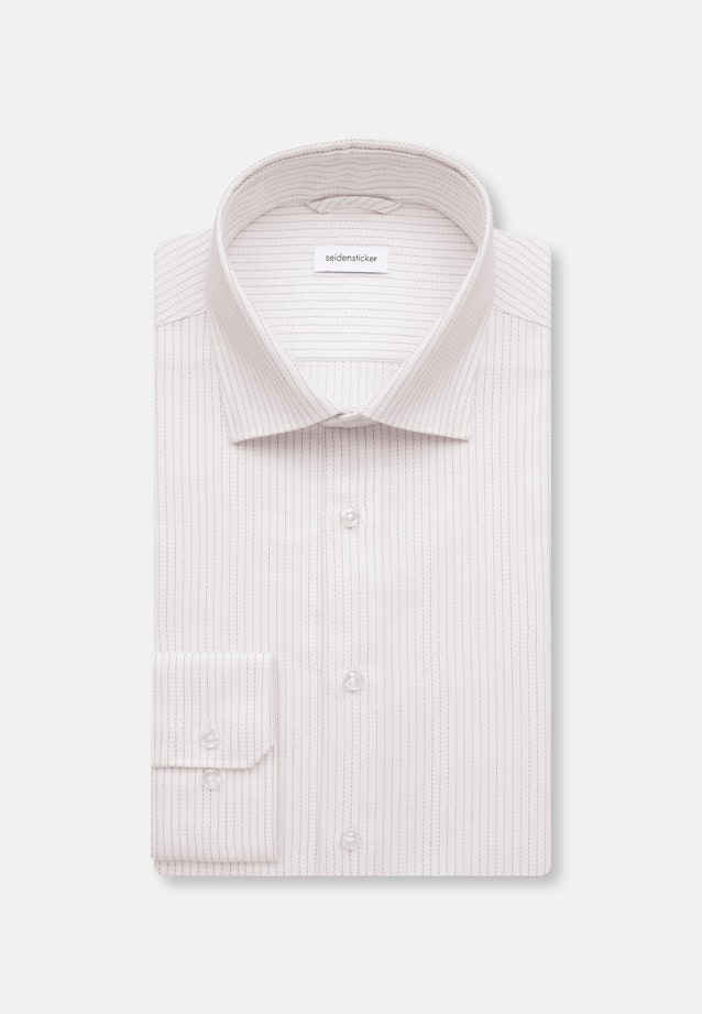 Slim Business Hemd Streifen in Mittelblau |  Seidensticker Onlineshop