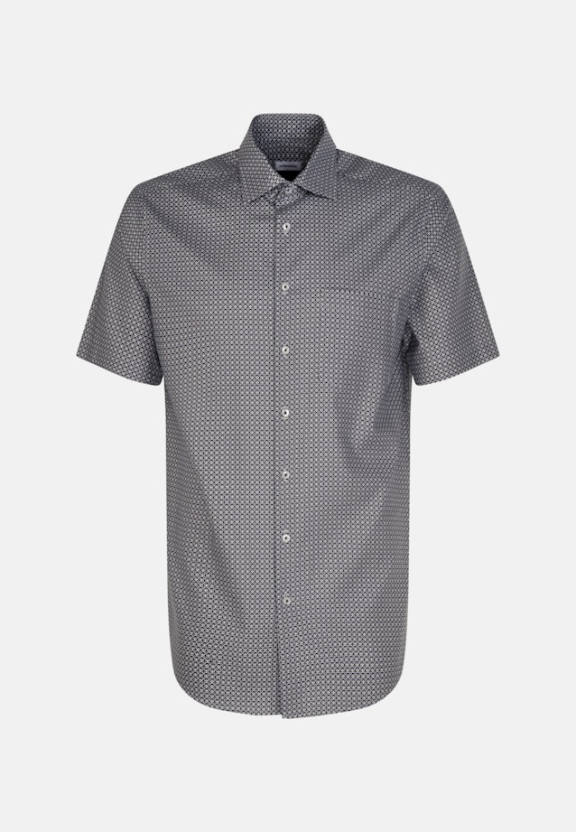 Regular Business shirt Print in Green |  Seidensticker Onlineshop