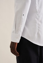 Non-iron Structure Business Shirt in Slim with Kent-Collar in Medium Blue |  Seidensticker Onlineshop