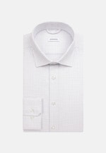 Non-iron Structure Business Shirt in Slim with Kent-Collar in Medium Blue |  Seidensticker Onlineshop