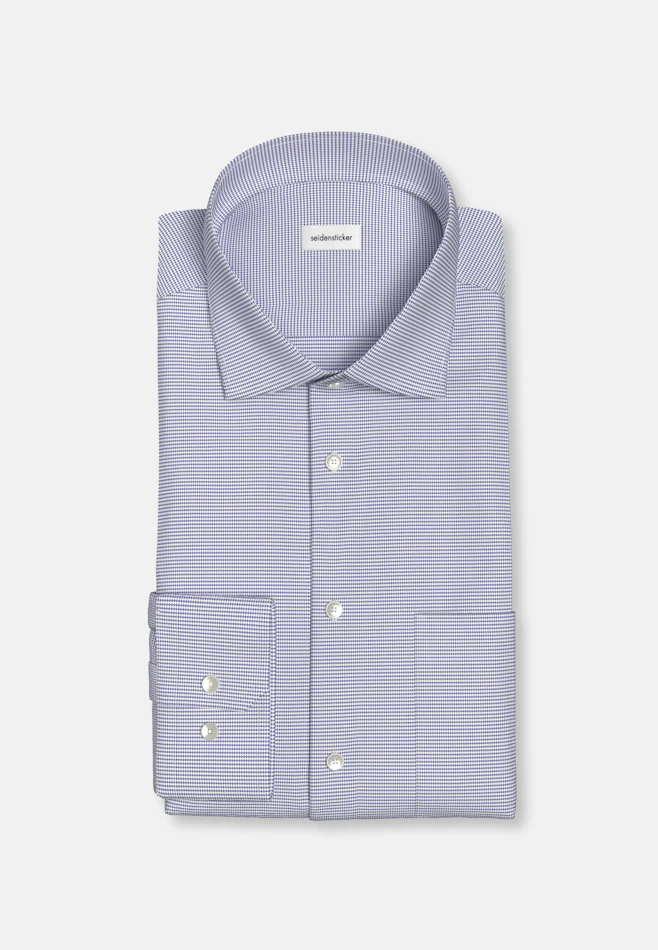Regular Business shirt Structure in Light Blue | Seidensticker online shop
