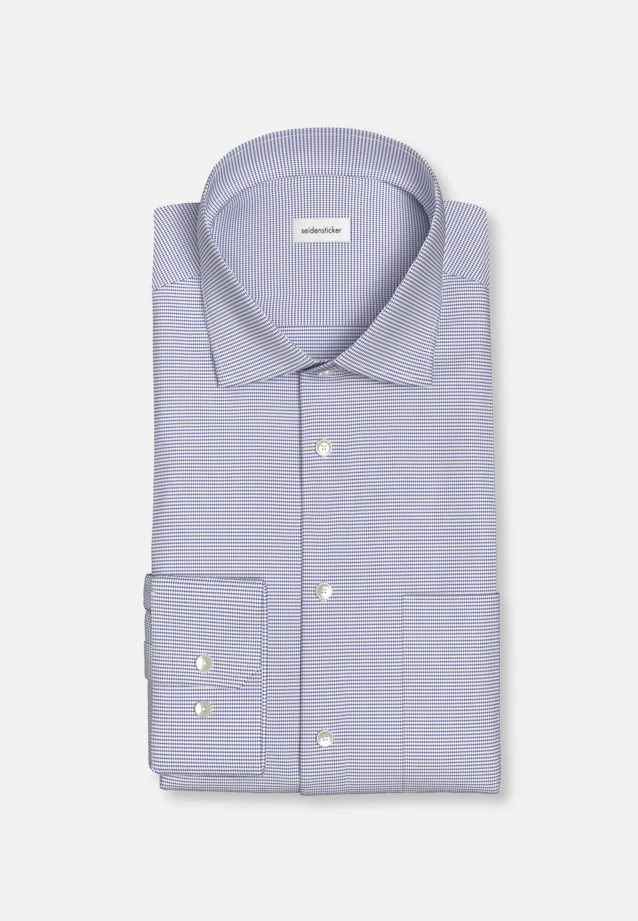 Regular Business shirt Structure in Light Blue |  Seidensticker Onlineshop