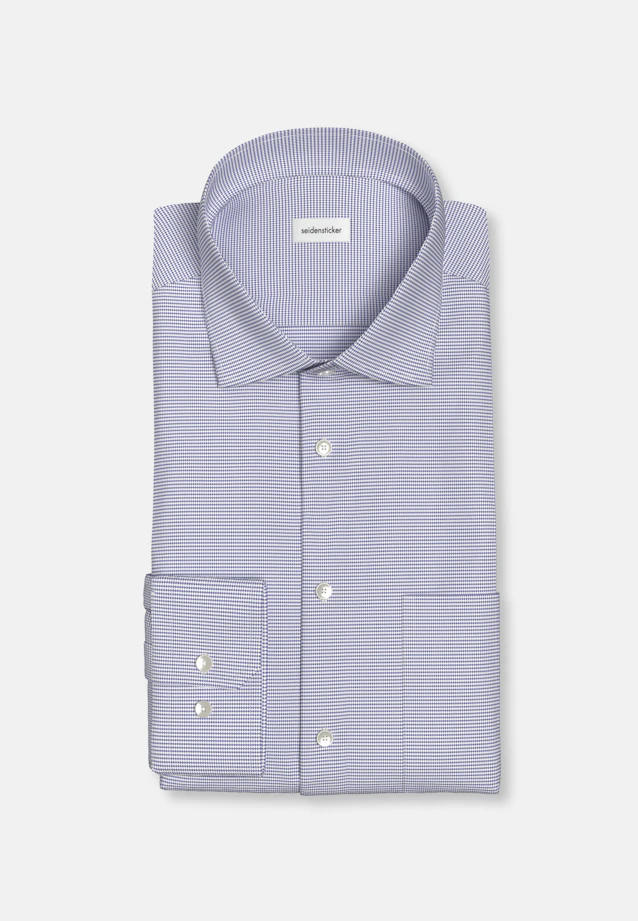 Regular Business shirt Structure in Light Blue |  Seidensticker Onlineshop