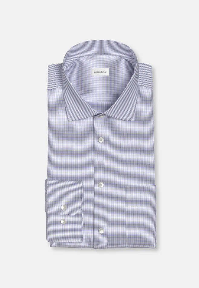 Regular Business shirt Structure in Light Blue | Seidensticker online shop