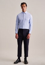 Business Hemd Slim in Mid Blue |  Seidensticker Onlineshop