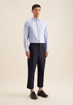 Slim Business shirt Structure in Light Blue |  Seidensticker Onlineshop