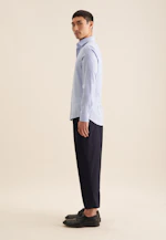 Slim Business shirt Structure in Light Blue |  Seidensticker Onlineshop