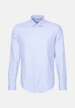 Slim Business shirt Structure in Light Blue |  Seidensticker Onlineshop