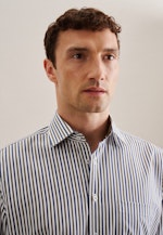 Regular Business Hemd Streifen in Grün |  Seidensticker Onlineshop