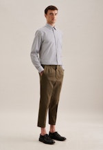 Regular Business Hemd Streifen in Grün |  Seidensticker Onlineshop