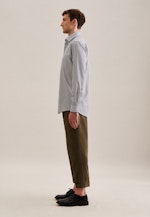 Regular Business Hemd Streifen in Grün |  Seidensticker Onlineshop