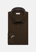 Chemise Business Slim Twill (sergé) Col Kent in Vert |  Seidensticker Onlineshop