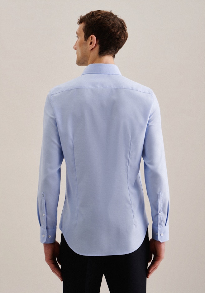 Slim Chemise d'affaires Uni dans Bleu Clair | Boutique en ligne Seidensticker
