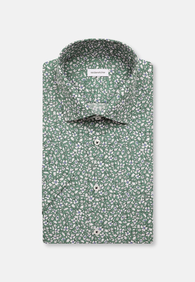 Regular Business Hemd Floral in Grün |  Seidensticker Onlineshop
