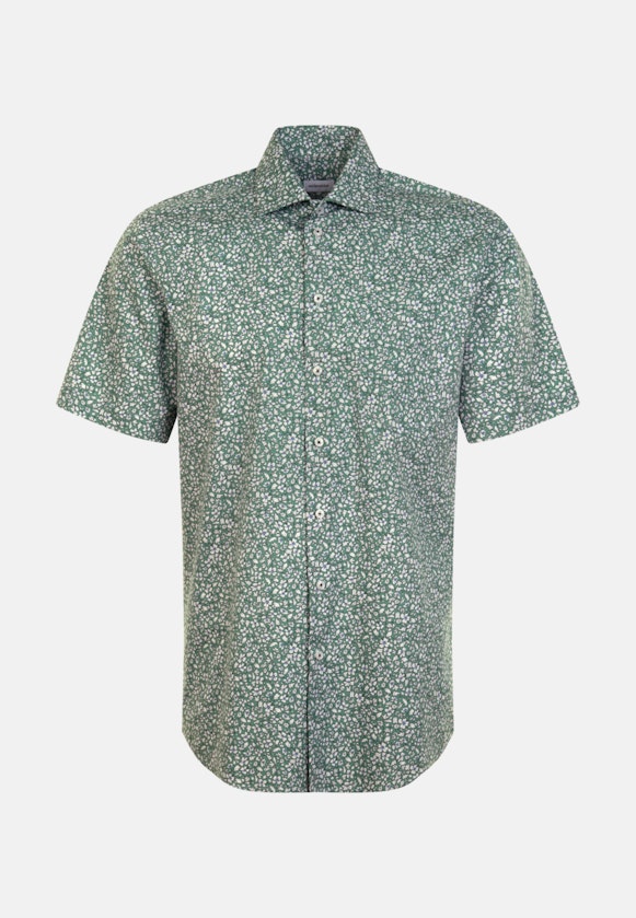 Regular Business Hemd Floral in Grün |  Seidensticker Onlineshop