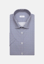 Poplin Short sleeve Business Shirt in Slim with Kent-Collar in Light Blue |  Seidensticker Onlineshop