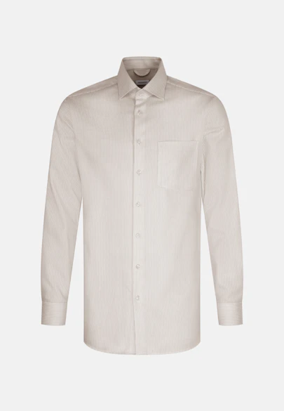 Regular Chemise d'affaires rayures in Bleu Moyen |  Seidensticker Onlineshop