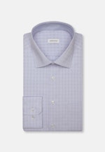 Regular Chemise d'affaires carreaux in Bleu Clair |  Seidensticker Onlineshop