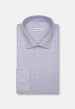 Regular Business Hemd Karo in Hellblau |  Seidensticker Onlineshop