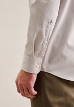 Regular Business Hemd Streifen in Braun |  Seidensticker Onlineshop