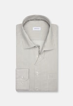 Regular Business Hemd Streifen in Braun |  Seidensticker Onlineshop