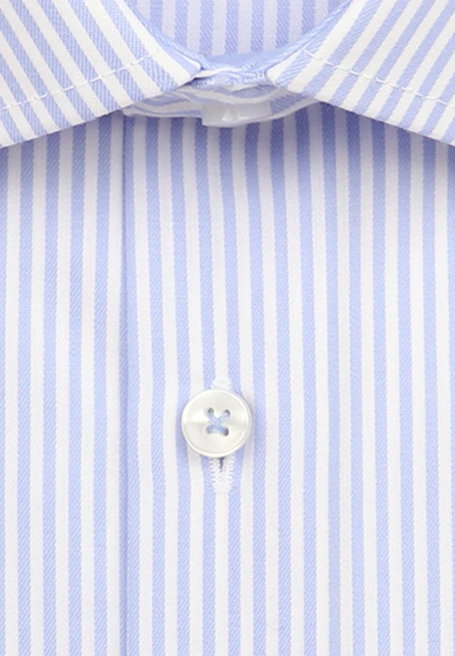 Shaped Chemise d'affaires rayures in Bleu Clair |  Seidensticker Onlineshop