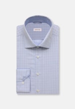 Shaped Business shirt Check in Light Blue |  Seidensticker Onlineshop