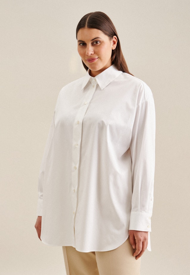 Seidensticker Curvy Kragen Longbluse Oversized