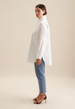 Long blouse Uni in White |  Seidensticker Onlineshop