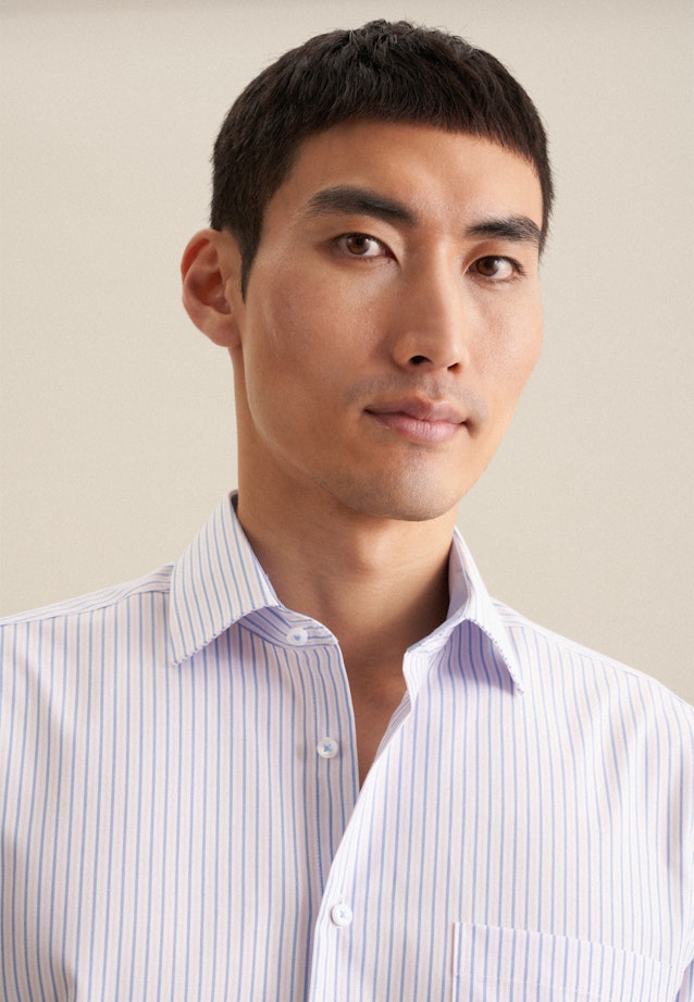 Comfort Chemise d'affaires rayures in Rose Fuchsia |  Seidensticker Onlineshop