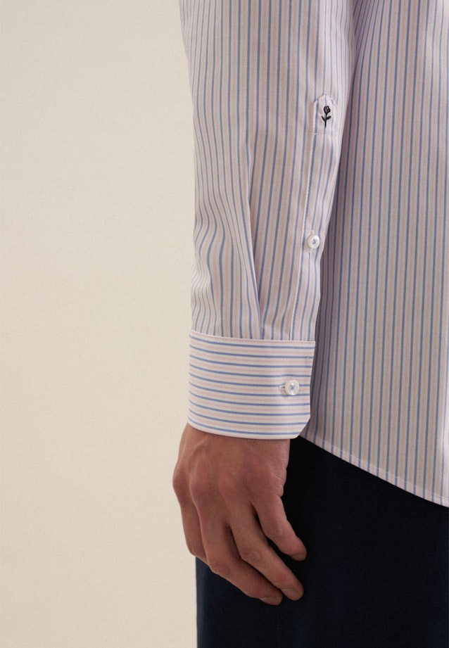 Non-iron Poplin Business Shirt in Comfort with Kent-Collar in Pink |  Seidensticker Onlineshop