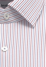 Comfort Business Hemd Streifen in Rot |  Seidensticker Onlineshop