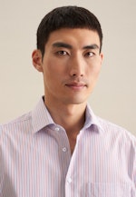 Comfort Business Hemd Streifen in Rot |  Seidensticker Onlineshop