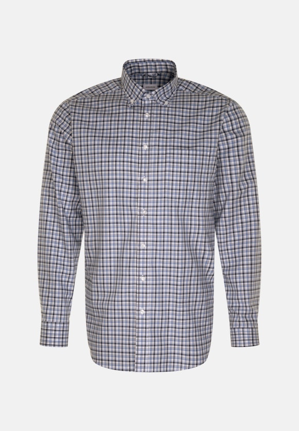 Comfort Business shirt Check in Light Blue |  Seidensticker Onlineshop