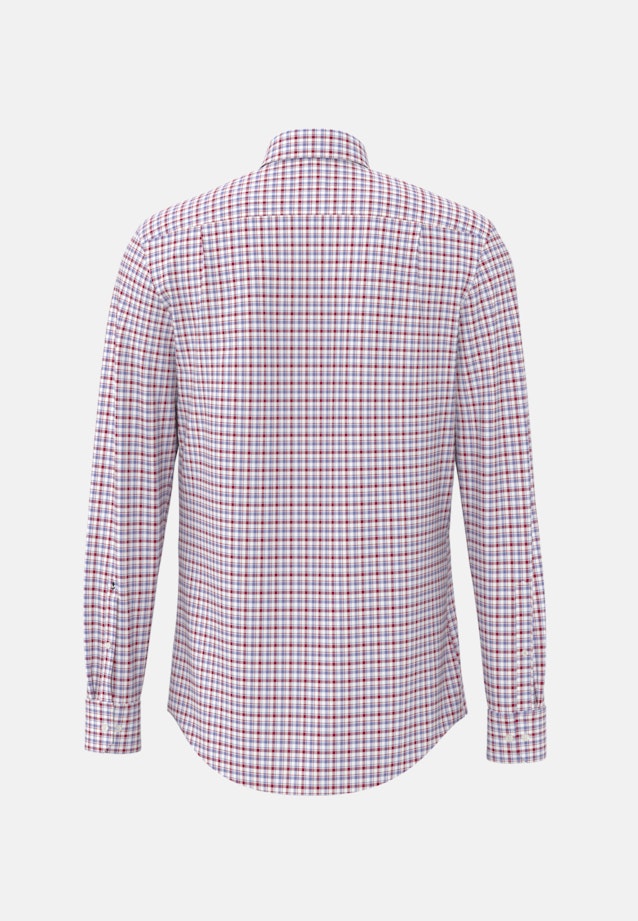 Non-iron Twill Business overhemd in Comfort with Button-Down-Kraag in Rood | Seidensticker Onlineshop