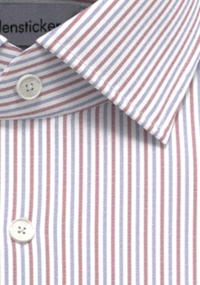 Non-iron Popeline Business overhemd in Slim with Kentkraag in Rood |  Seidensticker Onlineshop