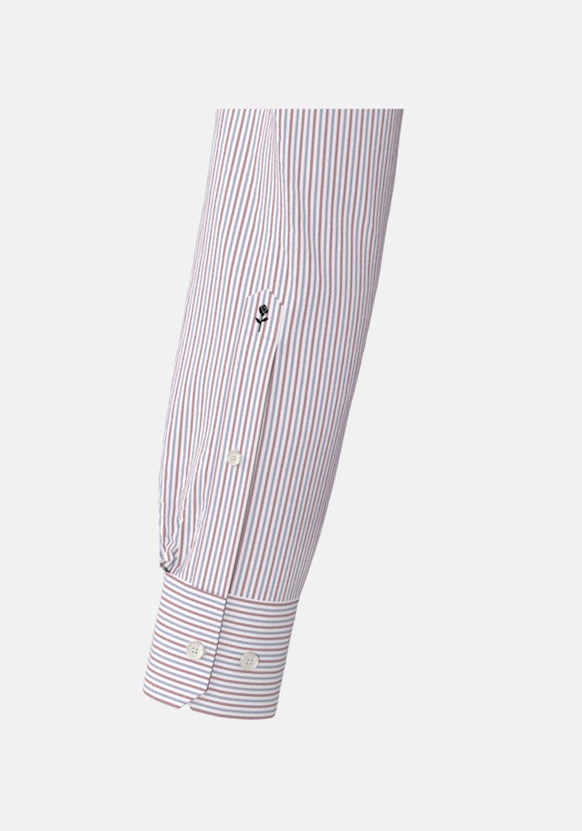 Bügelfreies Popeline Business Hemd in Slim mit Kentkragen in Rot | Seidensticker Onlineshop