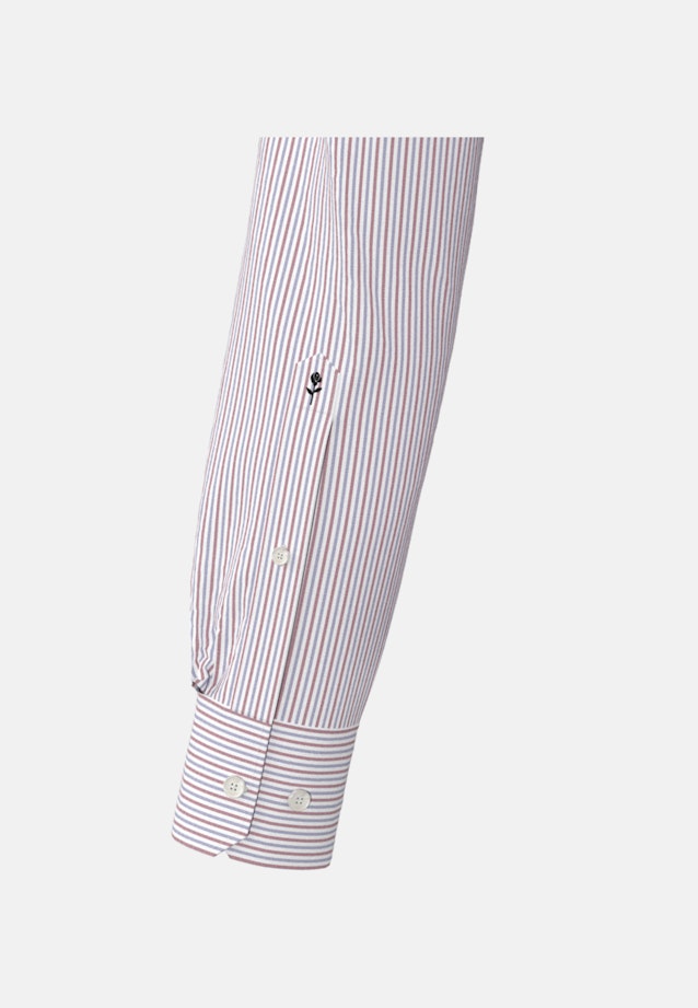 Slim Business Hemd Streifen in Rot |  Seidensticker Onlineshop