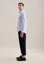 Slim Business Hemd Karo in Hellblau |  Seidensticker Onlineshop