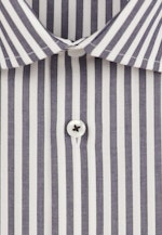 Slim Business Hemd Streifen in Mittelblau |  Seidensticker Onlineshop