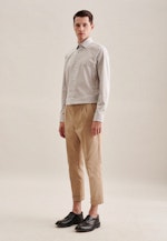 Slim Business Hemd Streifen in Braun |  Seidensticker Onlineshop